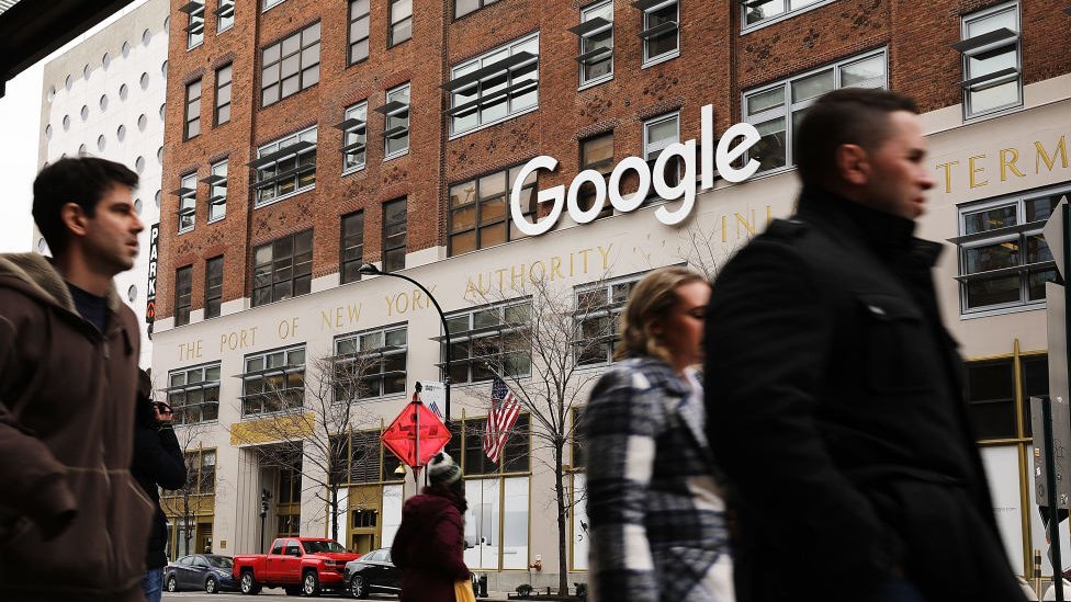 Офис Google в Нью-Йорке в нижнем Манхэттене.