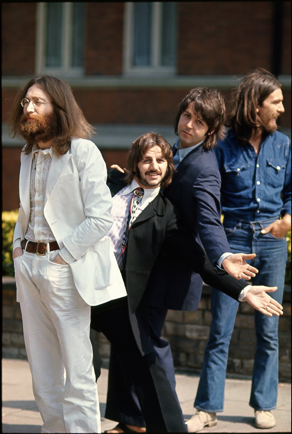 The Beatles на Abbey Road в 1969 году