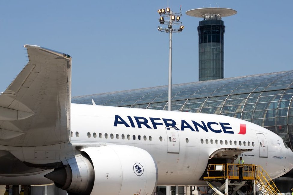 Avión de Air France.