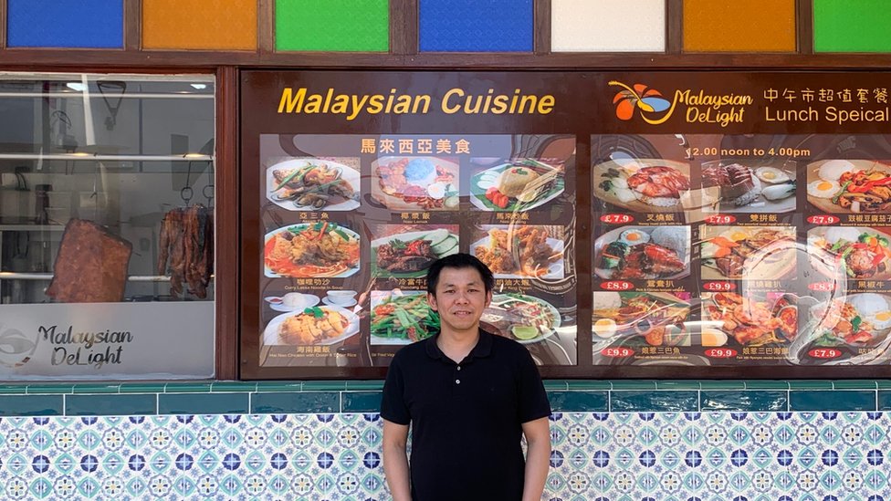 Джереми Ман за пределами Malaysian Delight
