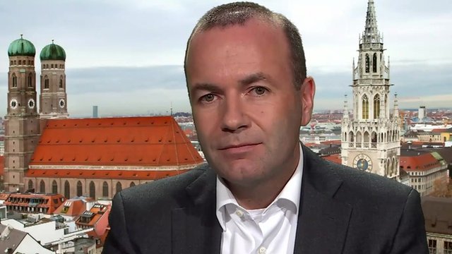 Manfred Weber MEP, chairman of the European People's Party group