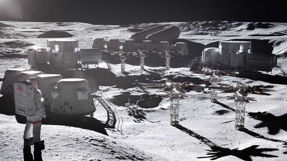 Moon dust turned into roads using giant laser beam - BBC Newsround