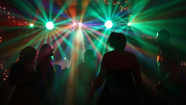 Nightclub scene