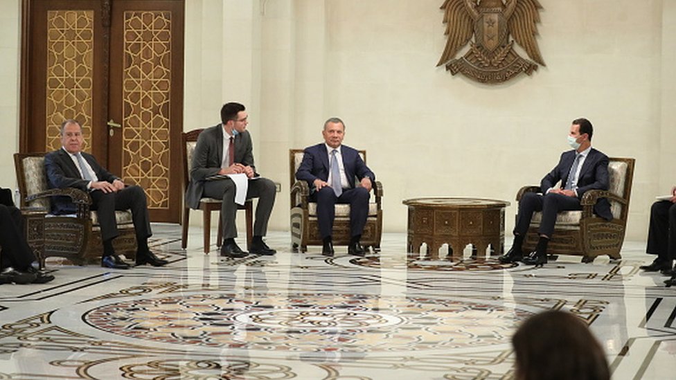 Lavrov, 7 Eylül'de Şam'a giderek Devlet Başkanı Beşar Esad'la görüşmüştü