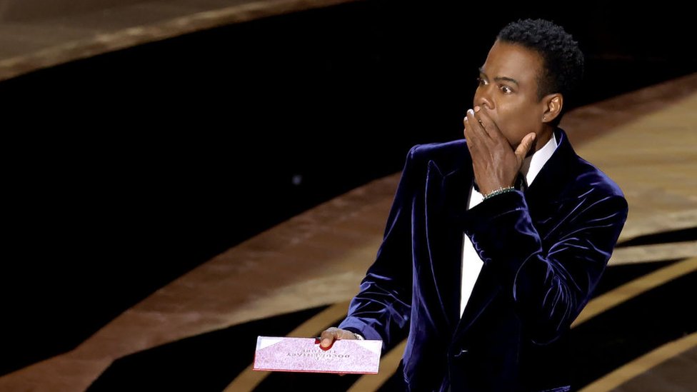 Chris Rock en la gala de los Oscar