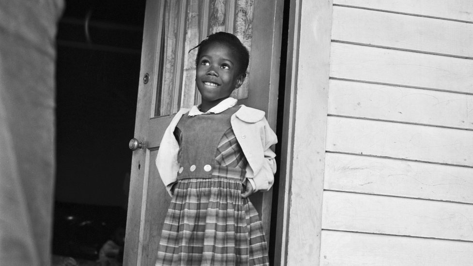 Ruby Nell Bridges at age 6