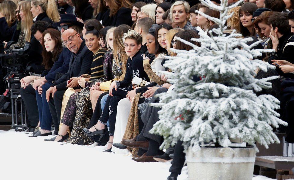 Chanel front row