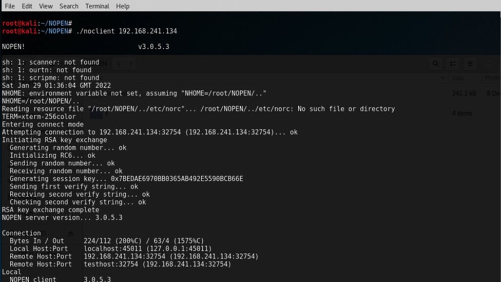 NOPEN Computer code
