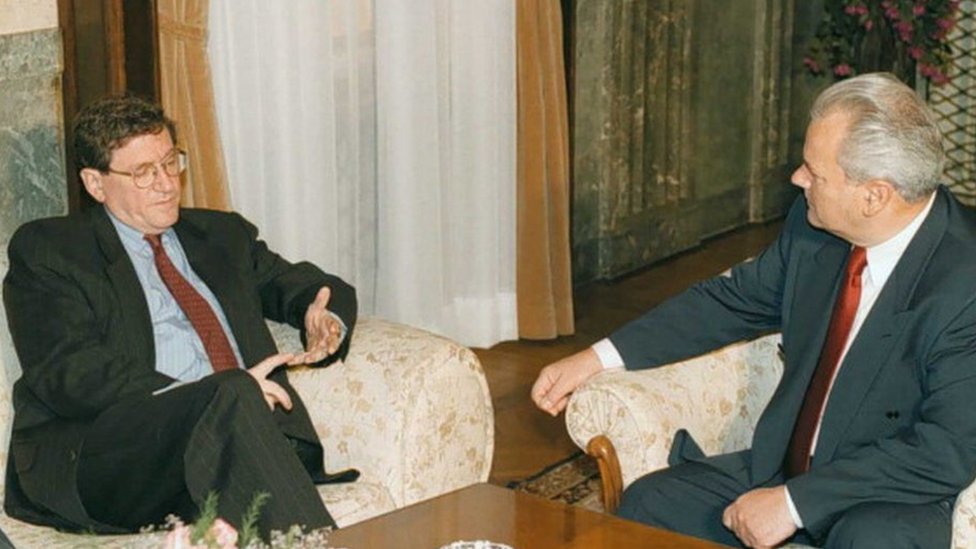 Slobodan Milošević i Ričard Holbruk