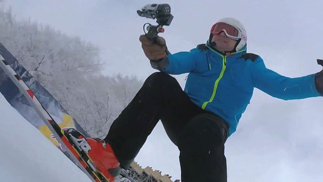 Ski Sunday presenter Graham Bell