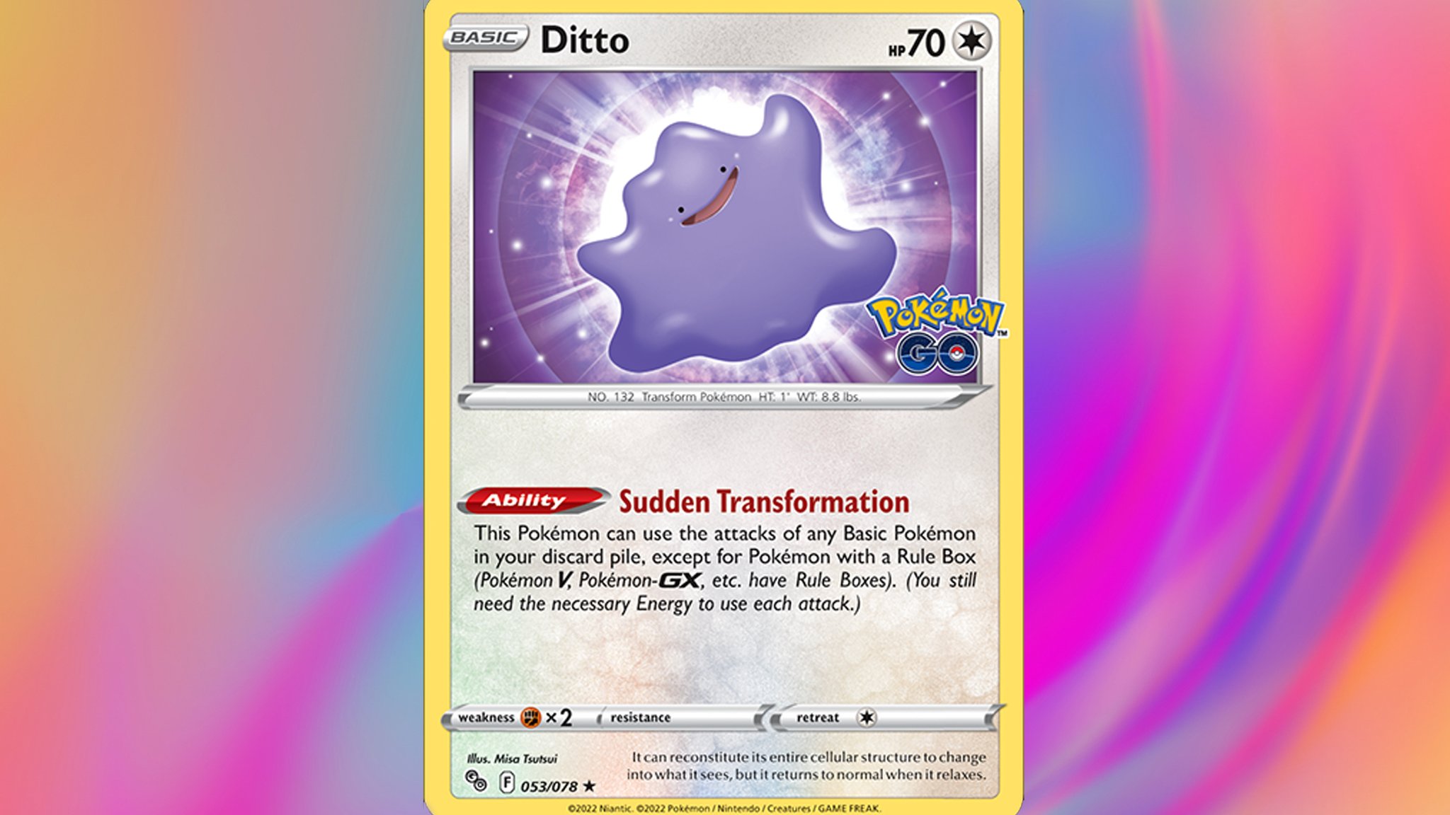 Pokémon: New Ditto transformation cards - would you peel them