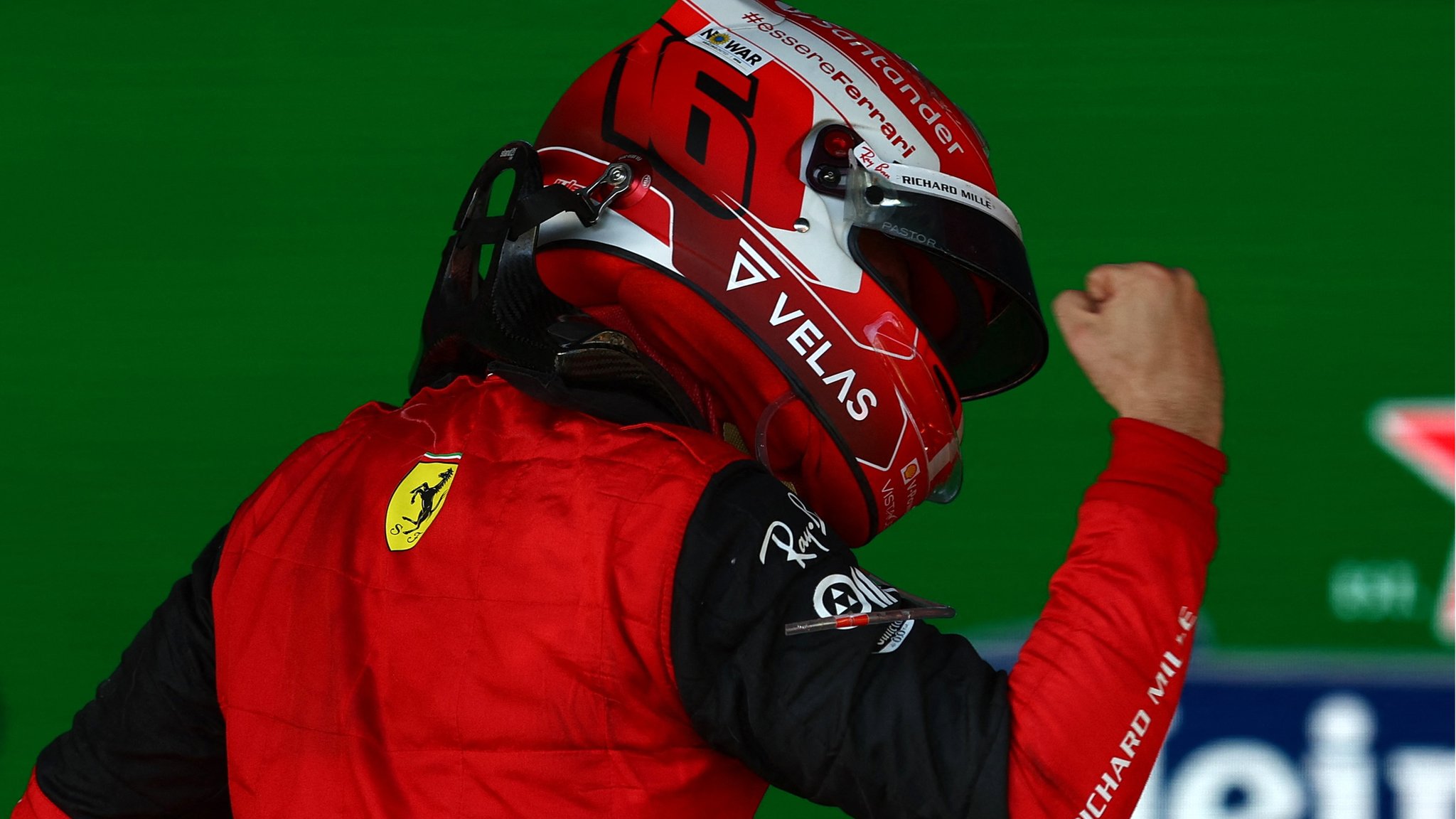 Australian Grand Prix: Charles Leclerc wins in Melbourne as title rival Max Verstappen retires