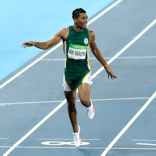La irrupción de Van Niekerk en Río 2016 causó tal sensación que muchos la calificaron como la mejor actuación individual de las olimpiadas. Wayde Van Niekerk