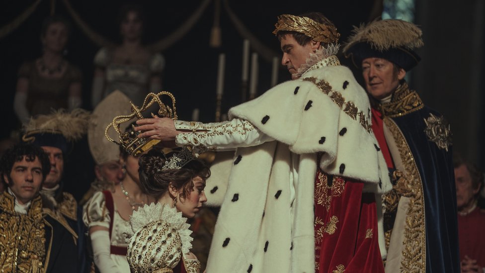 Scene from the film Napoleon