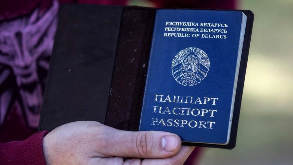 beloruski pasoš