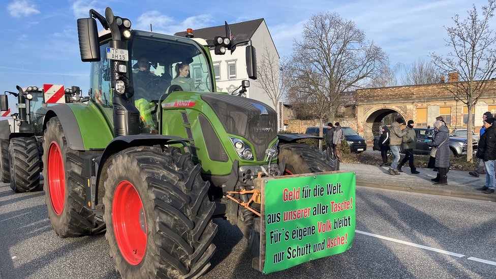 nemačka, protest poljorpivrednika u Nemačkoj