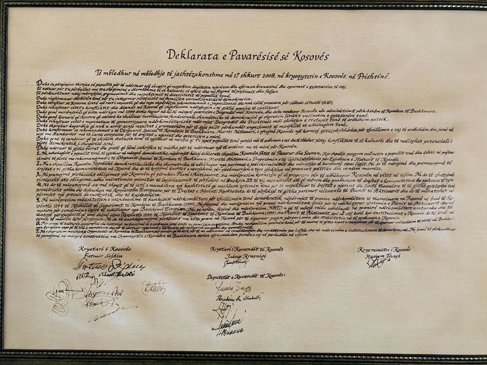Deklaracija o nezavisnosti Kosova