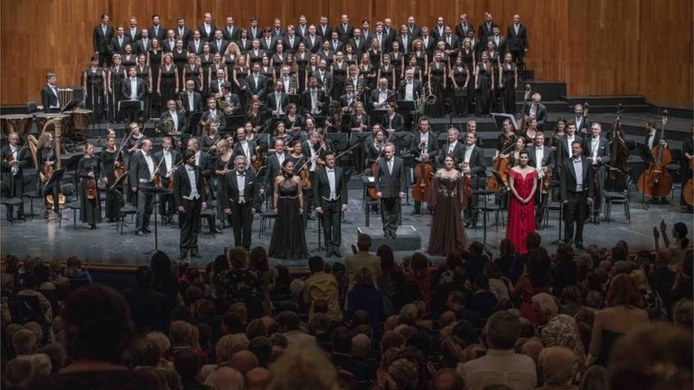 Concierto de Domingo en Salzburgo.