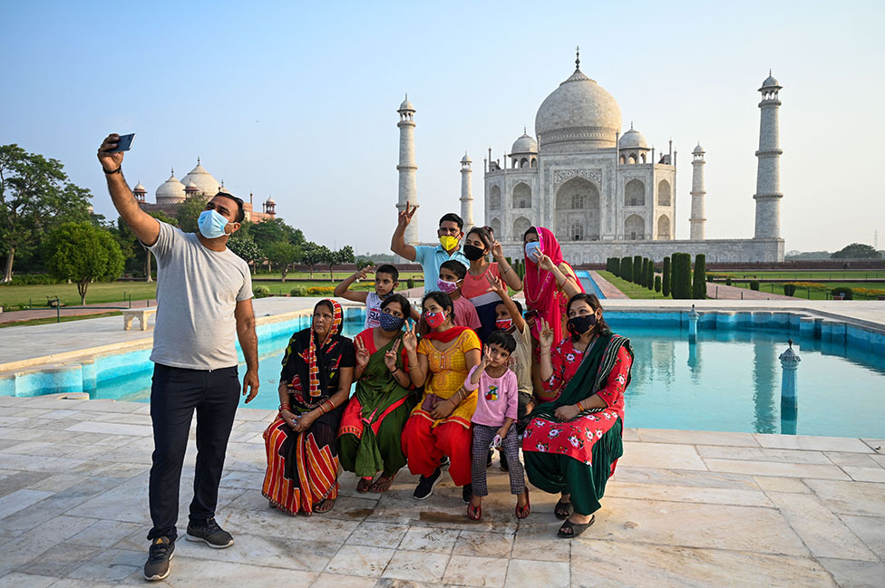 سياح في الهند