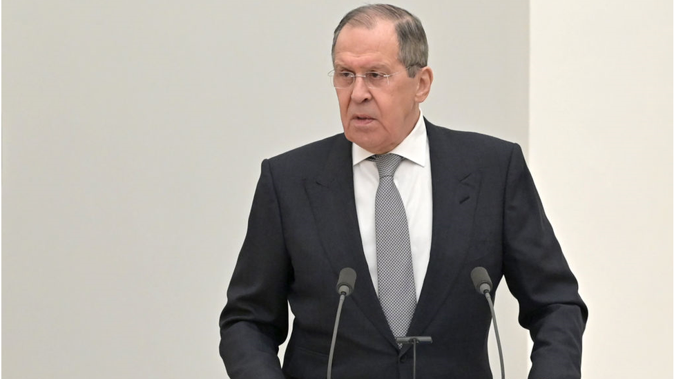 El ministro de Relaciones Exteriores de Rusia, Sergei Lavrov