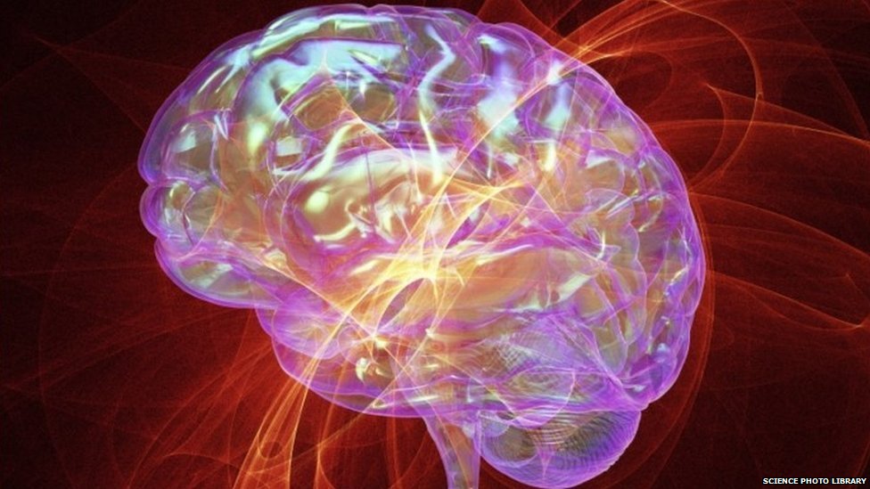 Компьютерное изображение человеческого мозга