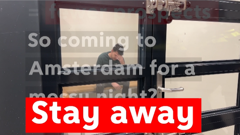 anti tourism campaign amsterdam