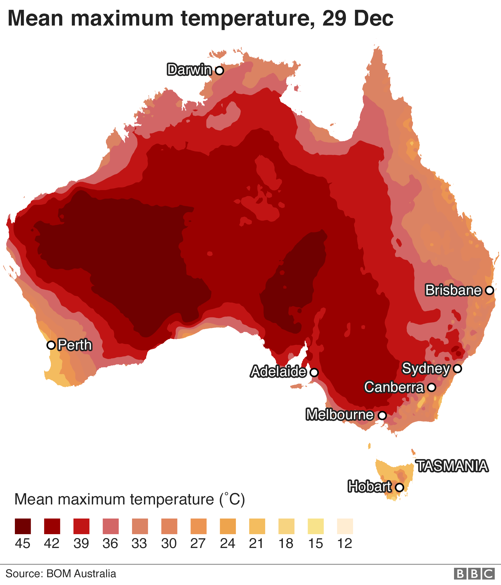 Australia fires: A visual guide to the bushfire crisis - BBC News