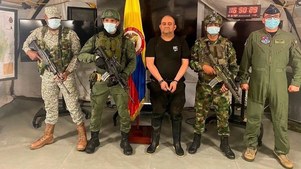 القبض على تاجر المخدرات الكولومبي أوتونيل