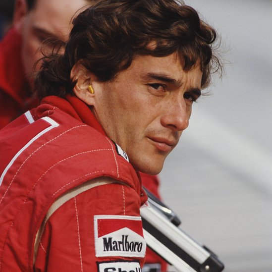 Ayrton Senna en 1990.