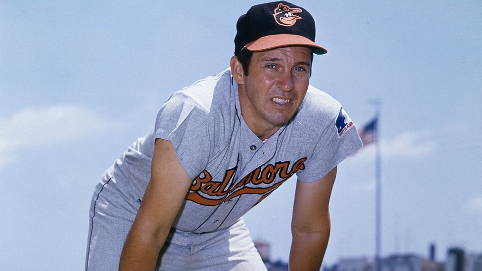 Brooks Robinson Sporting Goods VTGスタジャン _131263194_gettyimages-