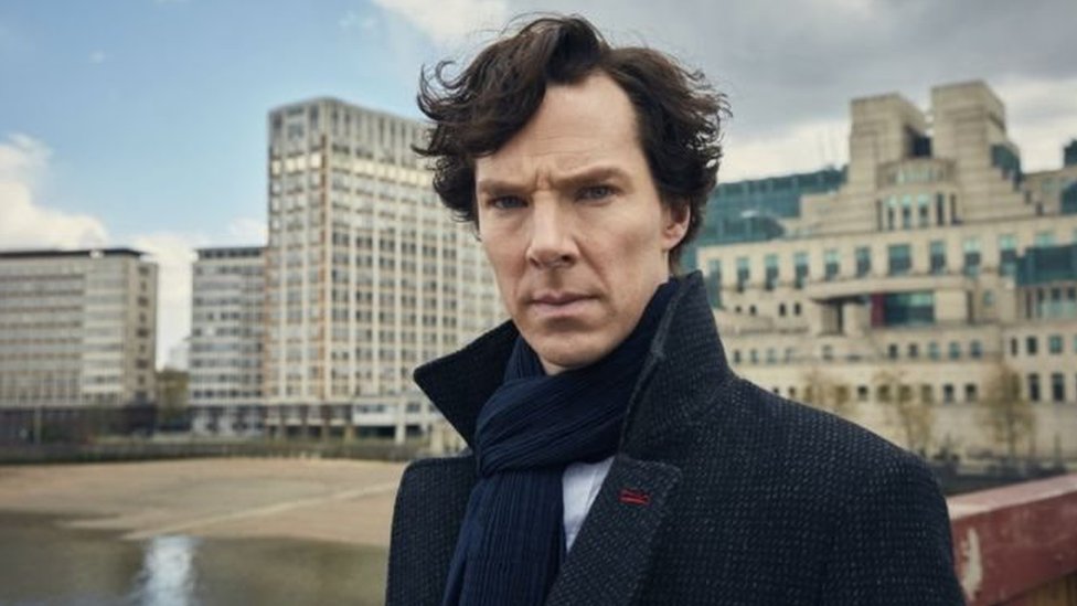Benedict Cumberbatch, actor que interpreta a Sherlock Holmes