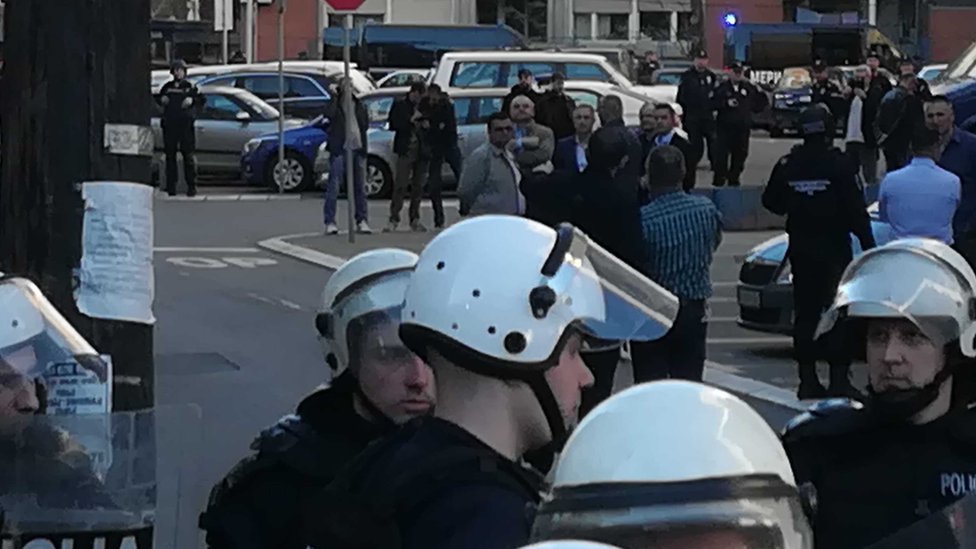 protest građana u Beogradu, 17. mart