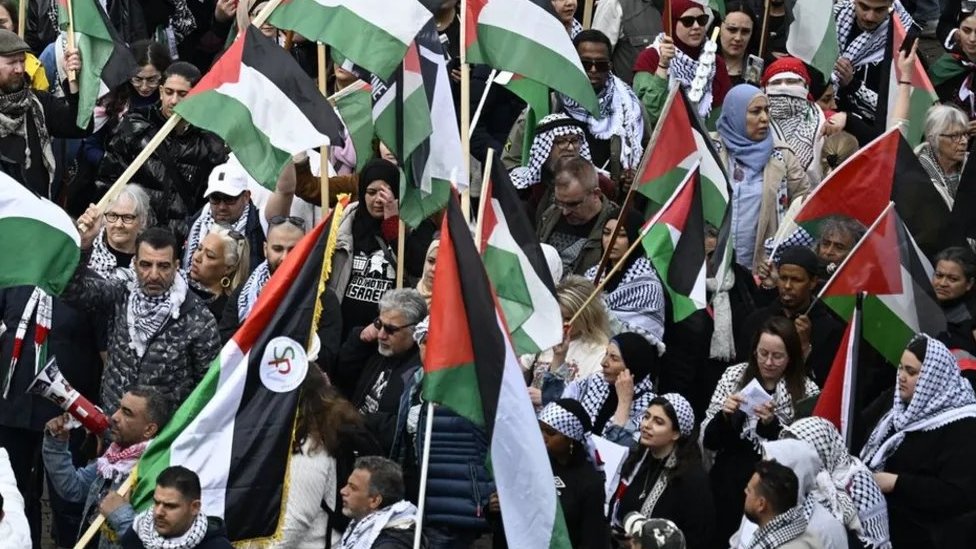 Švedska, protesti, Palestina, Gaza, Izrael