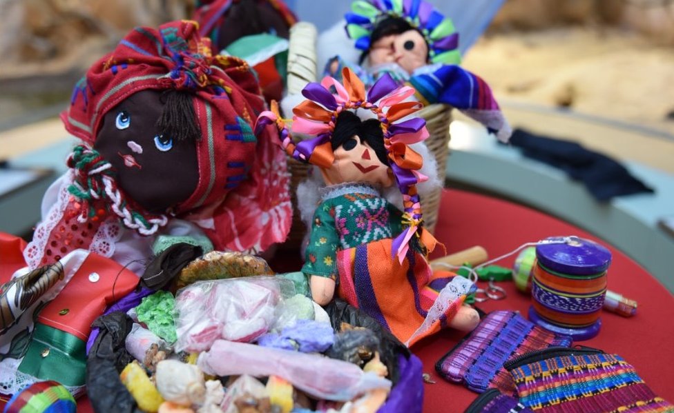 Seized toys and sweets from Mexico