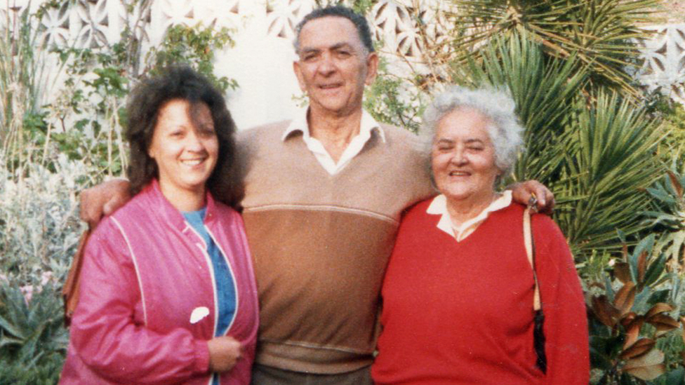 Норма с родителями Алана Фрэнсиса