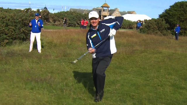 The Open 2015: Lawrie holes out at Champions challenge