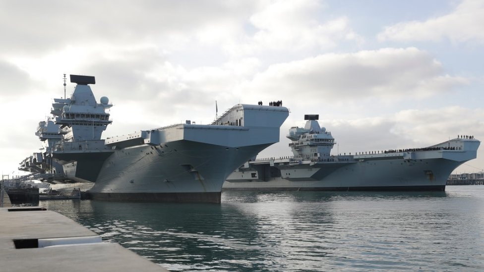 Warning Over Plans For New Royal Navy Aircraft Carriers c News