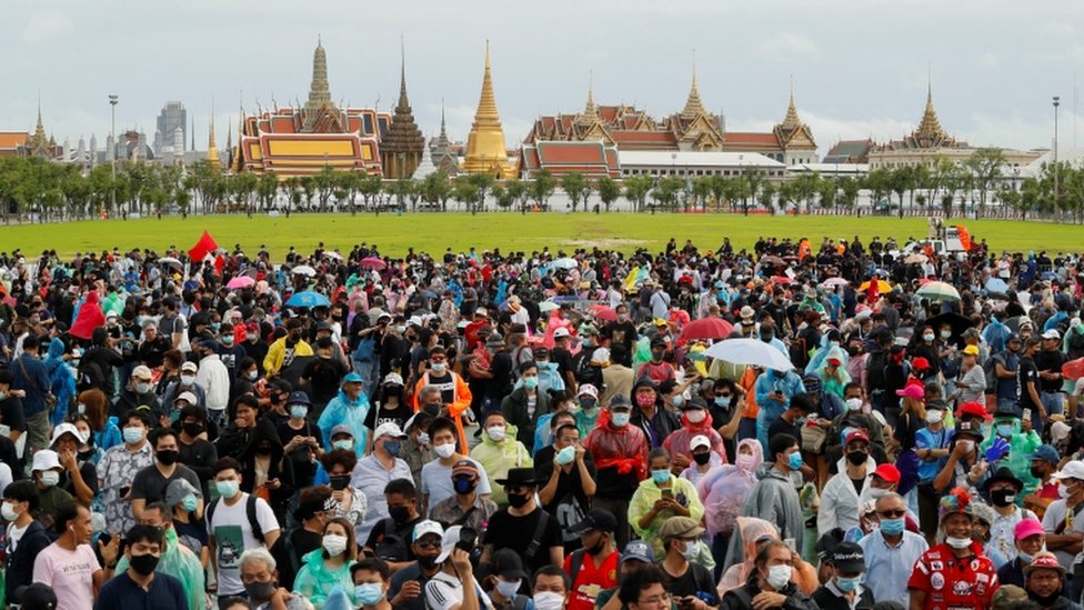 thailand, demonstrasi, monarki