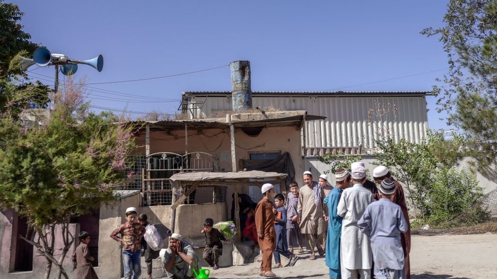 Escuela para niños en Kabul, 16 de septiembre de 2021.