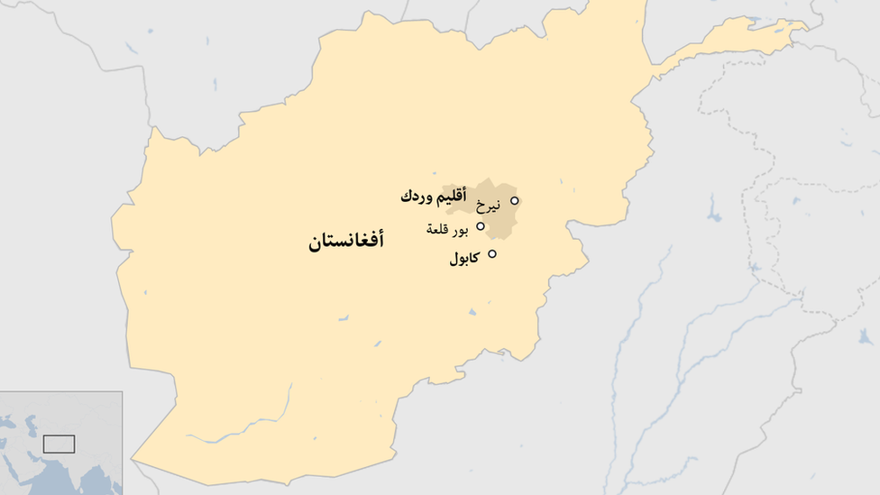 خارطة أفغانستان