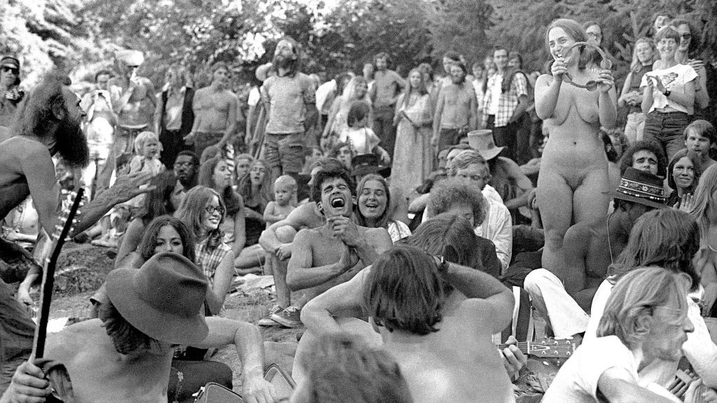 Reunión de hippies en California