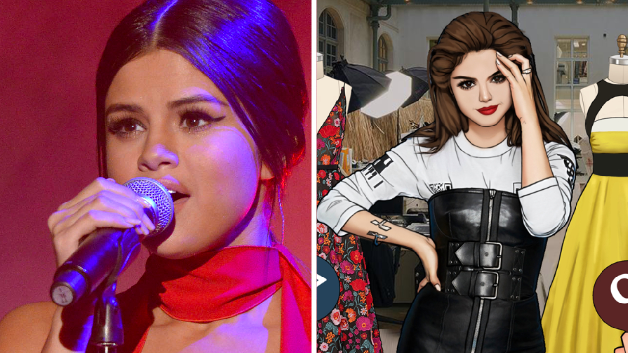 Selena Gomez sues fashion game for 'using face' - BBC News