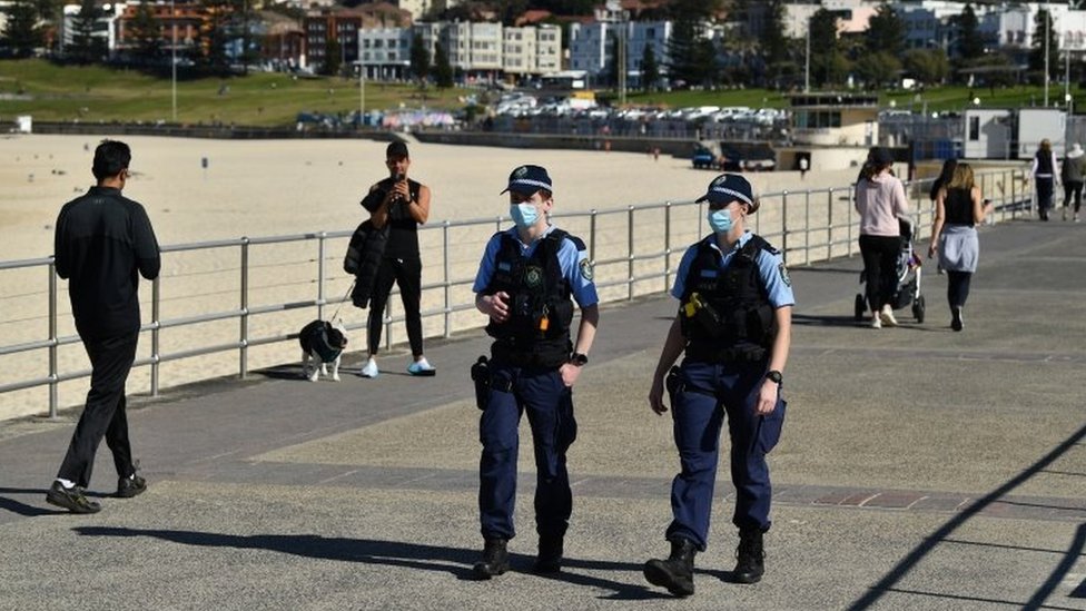 Covid: Anger as half of Australians in lockdown again