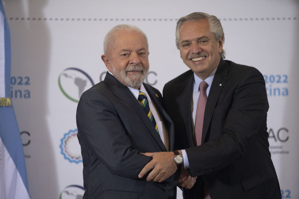 Lula y Alberto Fernández