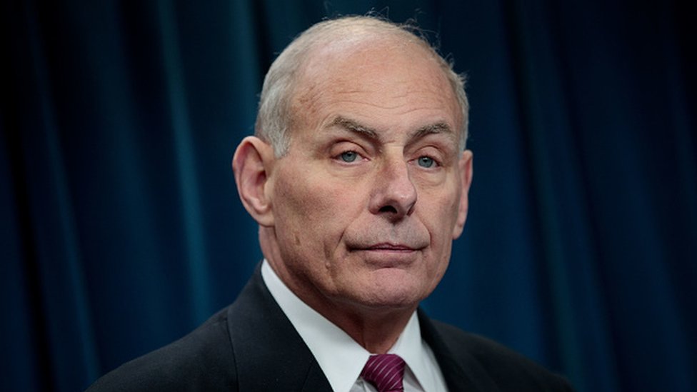 John Kelly, un general llamado a poner "orden" en la Casa Blanca. John Kelly