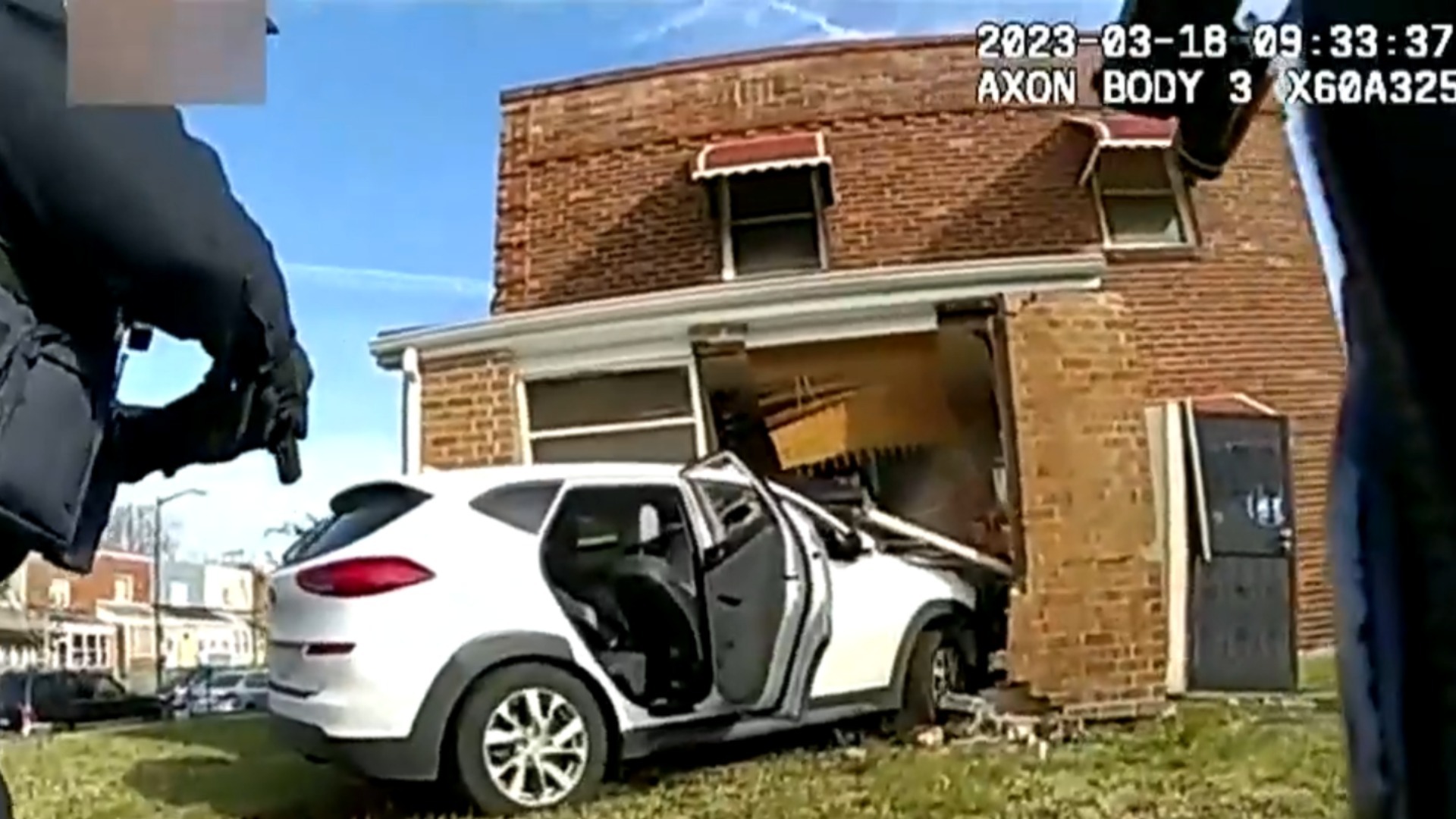 Miniature Mart Plastic Made U K Police Car With Front Door