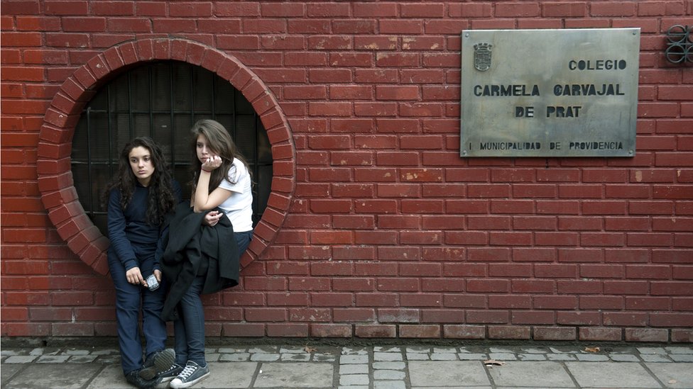 Enseña Chile fue la primer miembro de la red en toda América Latina. Escuela en Chile