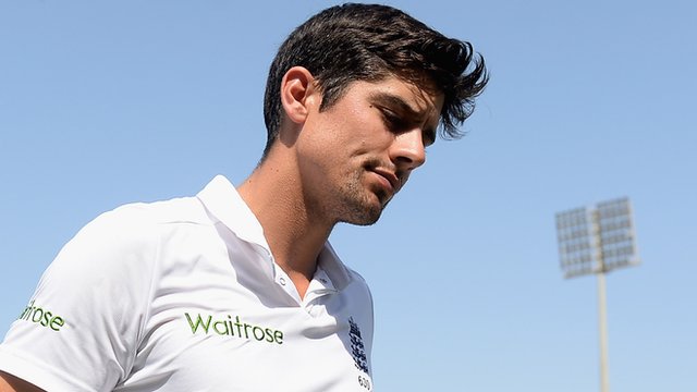 England captain and opening batsman Alastair Cook