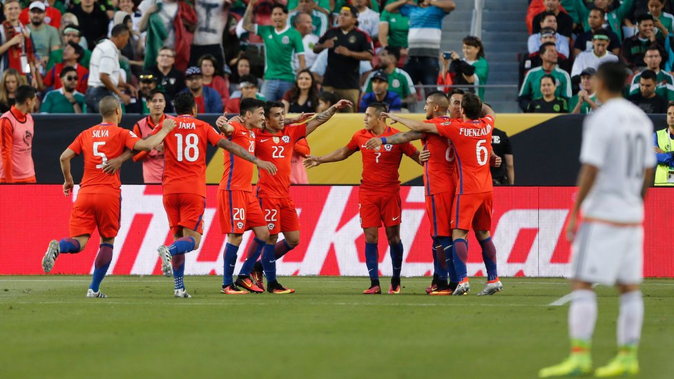 Uno de los peores días en la historia del fútbol mexicano lo vivió en Santa Clara frente a Chile. Chile y México en Santa Clara