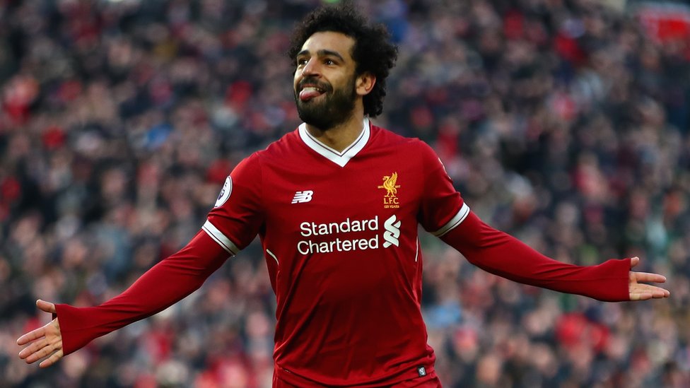 نجم نادي ليفربول المصري محمد صلاح